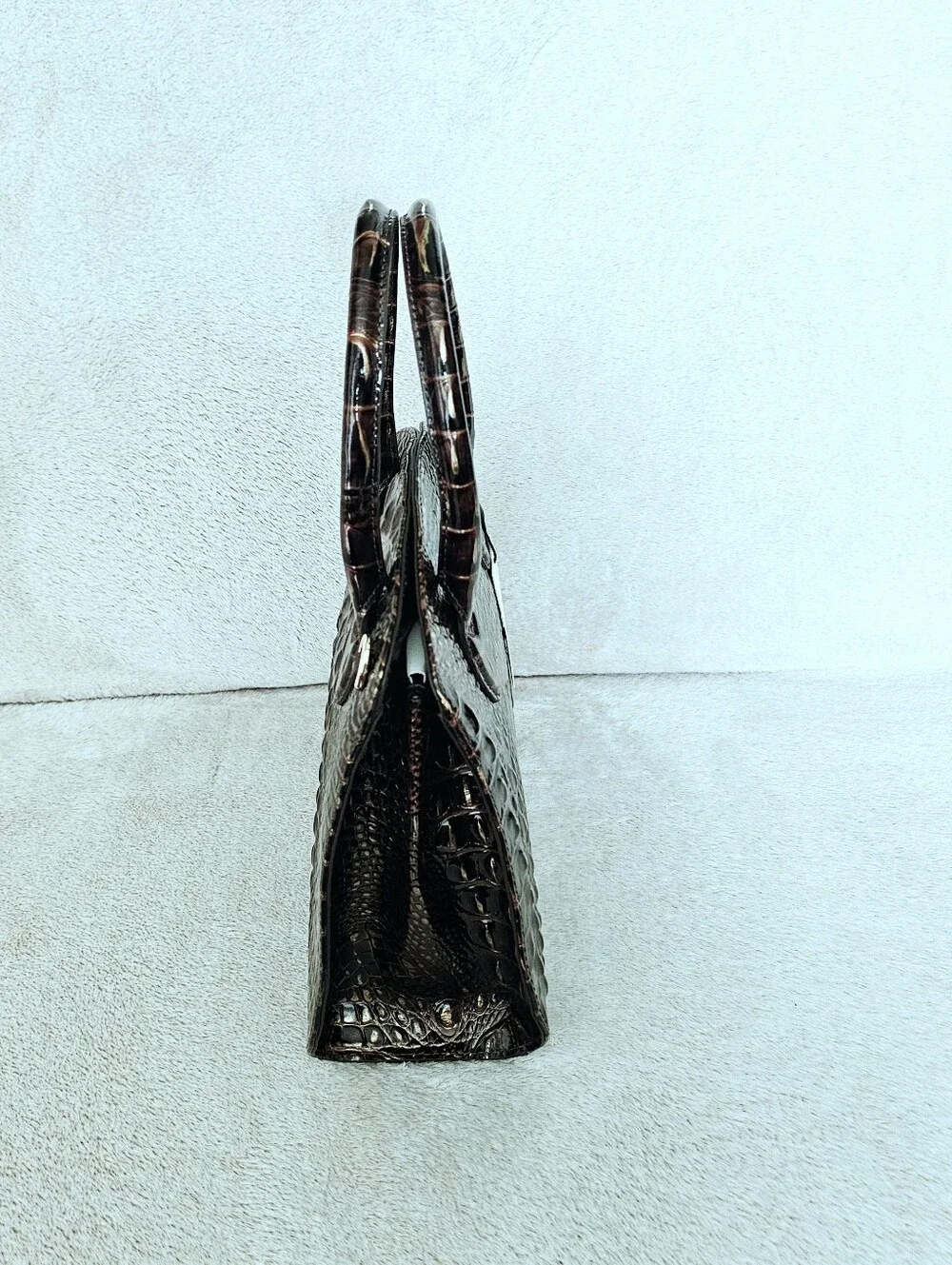 NWT Brahmin CHOCOLATE Rosetta w/Cordelia Wallet